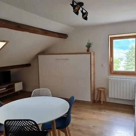 Nid Douillet Proche Des Pistes Avec Vue Montagne Apartment Saint-Gervais-les-Bains Exterior photo